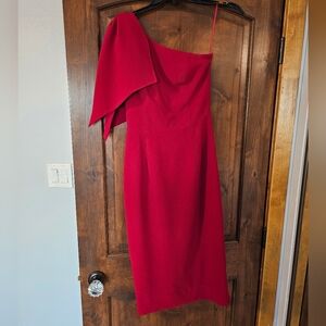 Dress the Population one-shoulder cocktail dress
